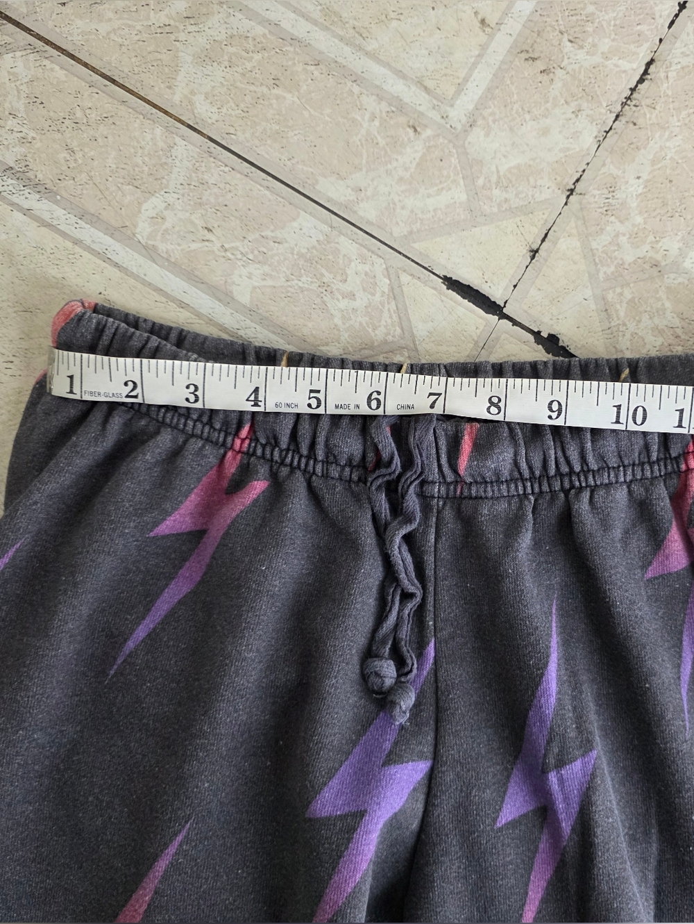 AVIATOR NATION Repeat Lightening Bolt Sweatpants  Rainbow - Picture 6 of 8